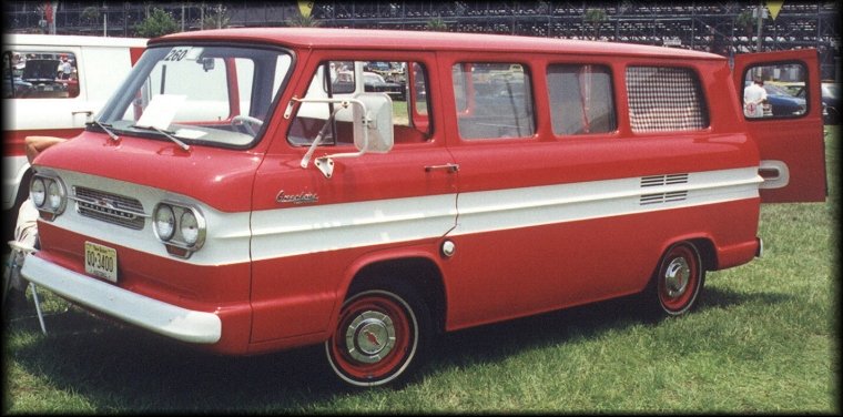 1963 Corvair 95 Greenbrier camper