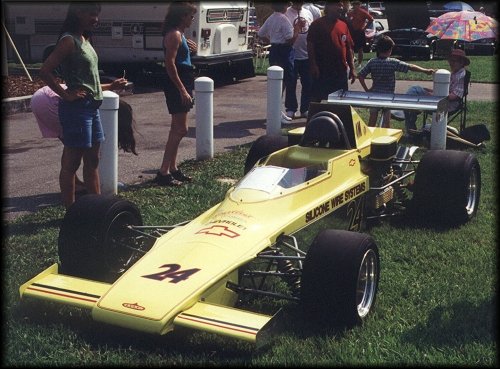 Corvair-powered Lola (front 3/4 view)