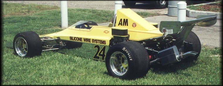 Corvair-powered Lola (rear 3/4 view)