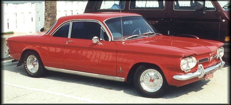 1962 Corvair Monza club coupe