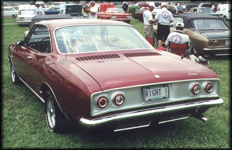 1965 Corsa sport coupe (rear 3/4 view)