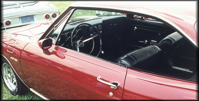 Earl Wright's Corsa interior