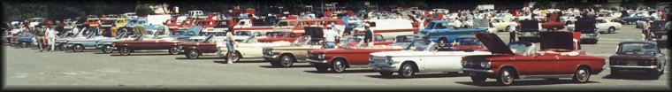 2001 CORSA Corvair convention car display