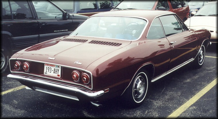 1969 Corvair Monza club coupe