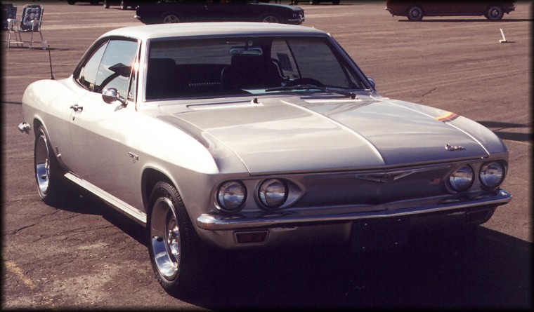 1965 Corvair Corsa sport coupe (turbo-charged)