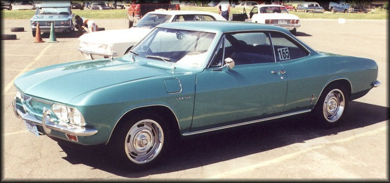 1966 Corvair Corsa sport coupe (turbo-charged)