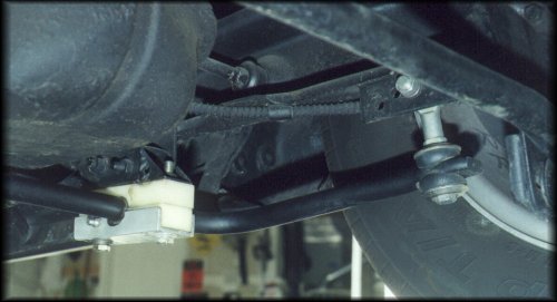 YS-317 rear anti-sway bar and custom mount