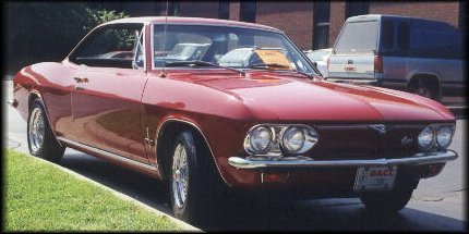 Corvair Monza with genuine wire wheels