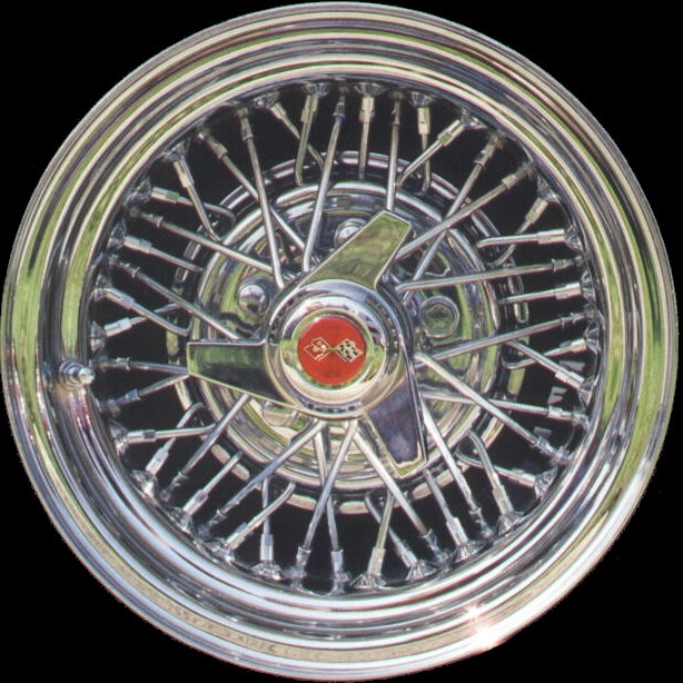 Genuine wire wheel and spinner