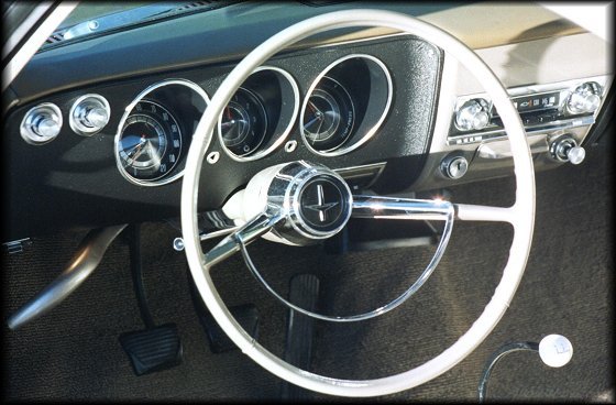 '66 Corvair Monza (interior view)