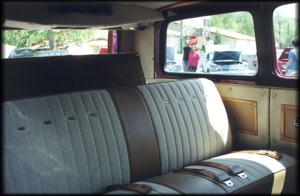 Custom upholstery and air conditioning