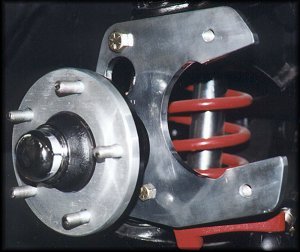 Caliper brackets and wheel spacers