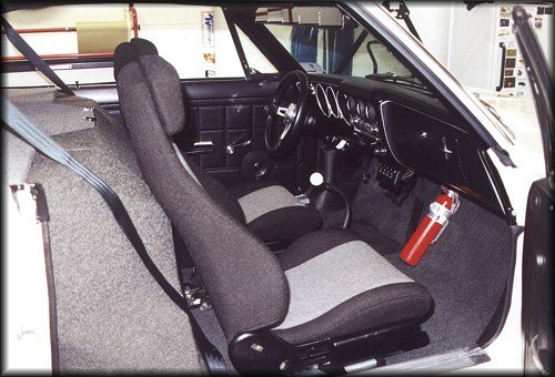 Corv-8 interior (passenger side view)