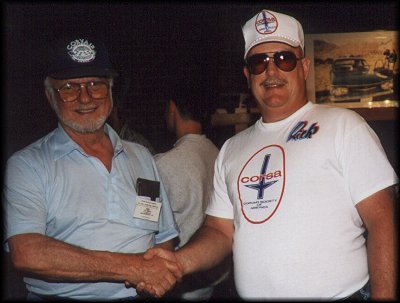 Ted Trevor (left) and Rick Norris