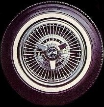 Corvair wire wheel covers