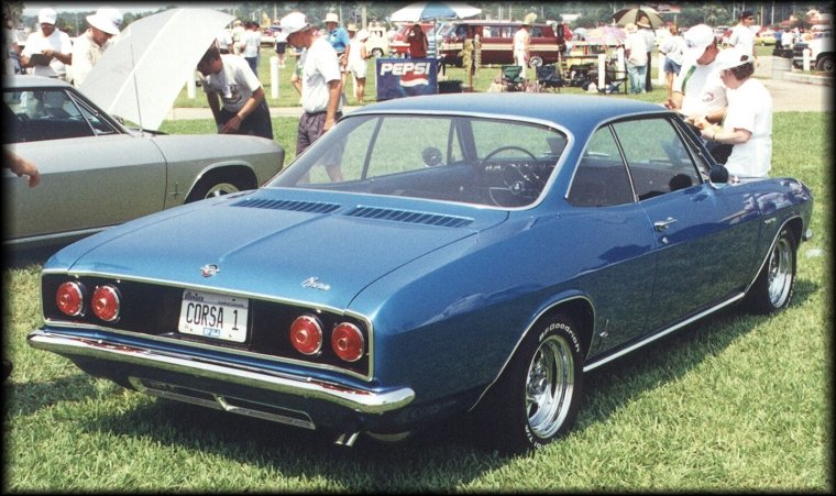 1966 Corsa sport coupe (rear 3/4 view)