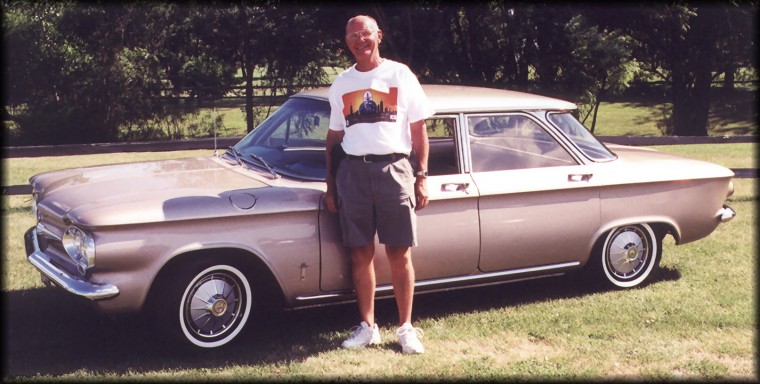 Jim Anderson and his 1961 Monza sedan