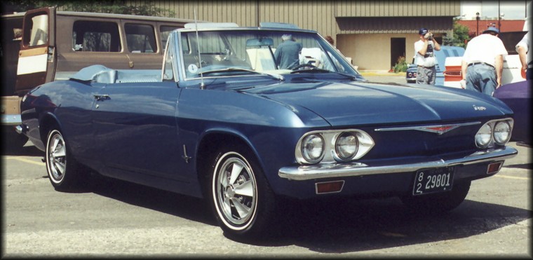 1965 Monza convertible (front 3/4 view)