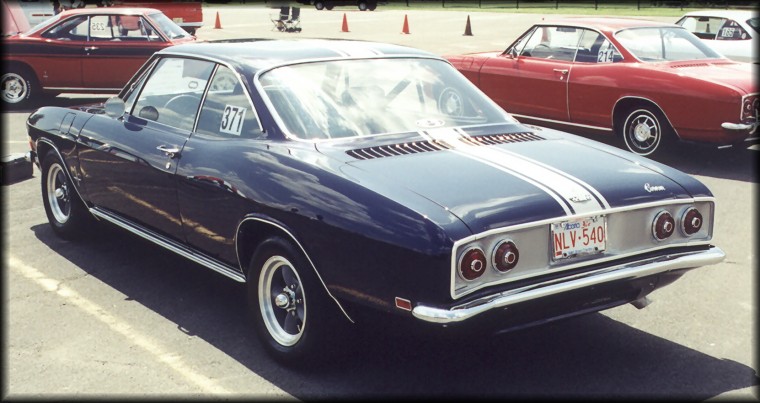 Dave Beddome's 1968 Monza (rear 3/4 view)