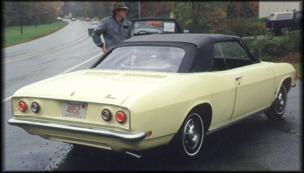 Late model Monza convertible